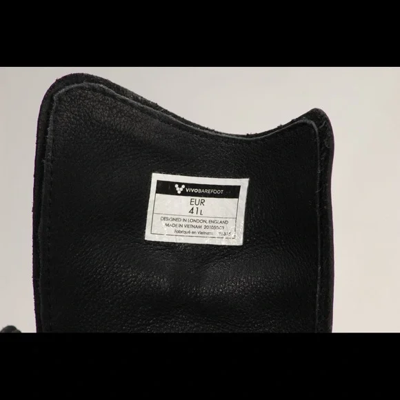 COPY - Vivobarefoot Womens 41 Court Walking Shoes Minimalist Trainer Leather Bl… - Picture 10 of 10